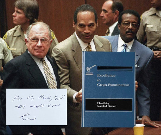 “It Ain’t Over” Inside the Trial of the Century: O.J. Simpson, Legal Strategy, and a Remarkable Artifact