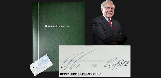 The Pinnacle of Warren Buffett Collectibles: A Signed Berkshire Hathaway Annual Report