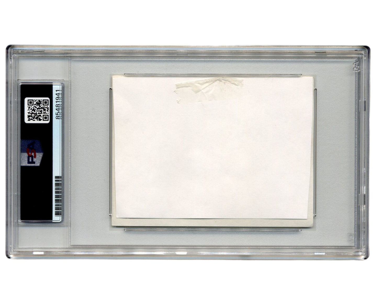 President Ronald Reagan Boldly Signed Presidential Post-It Note PSA Auto