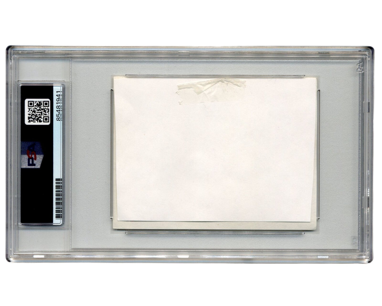 President Ronald Reagan Boldly Signed Presidential Post-It Note PSA Auto