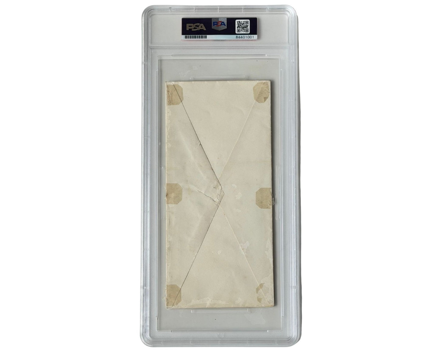 Civil War Key Confederate Adj. General Samuel Cooper Signed Envelope PSA Auto