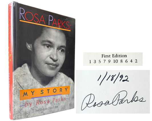 Rosa Parks Signed "My Story" Rare First Edition, First Printing Copy! PSA Auto