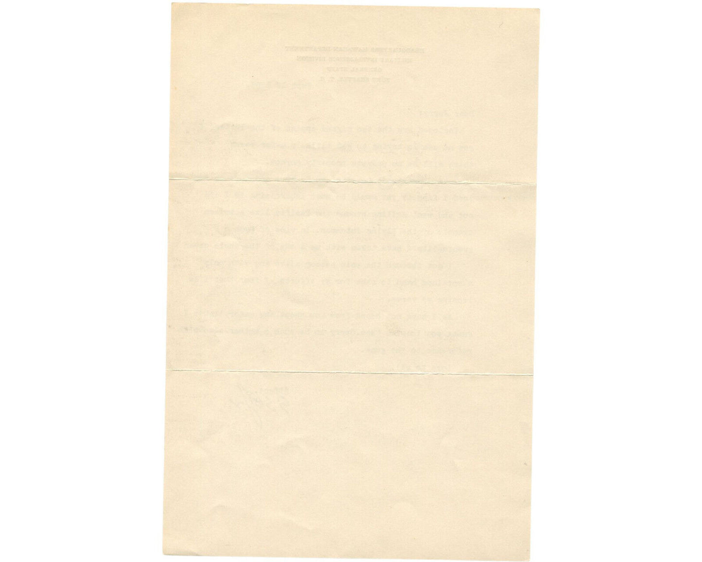 General George S. Patton Signed Letter on Guns! Sent from Hawaii Base!