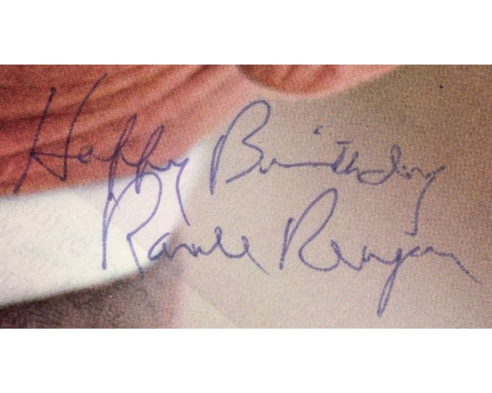 Ronald Reagan Signed & Inscribed "Happy Birthday" Newsweek Cover JSA Great Gift!