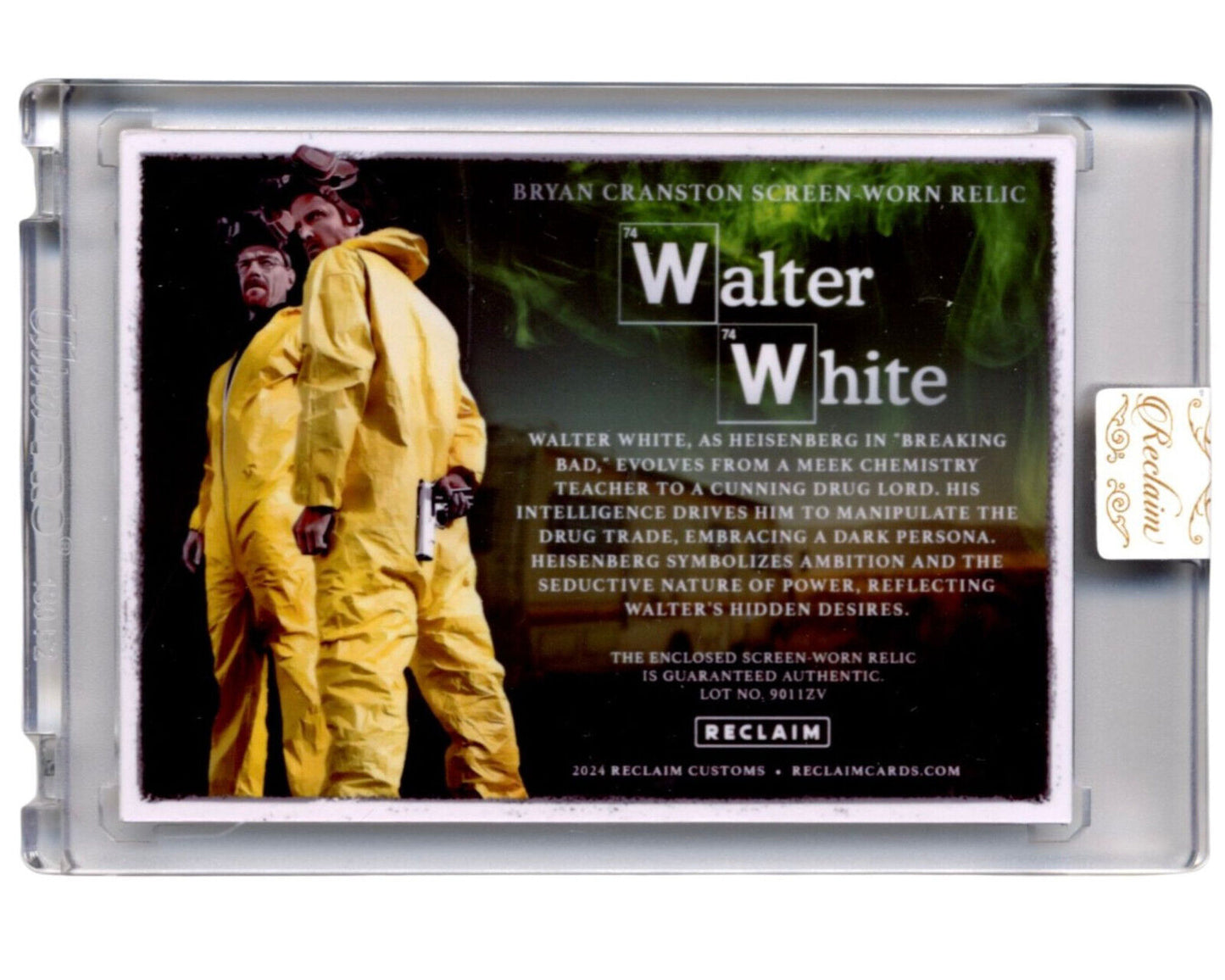 Bryan Cranton Screen Worn Laundry Tag from Breaking Bad Screenbid - Reclaim