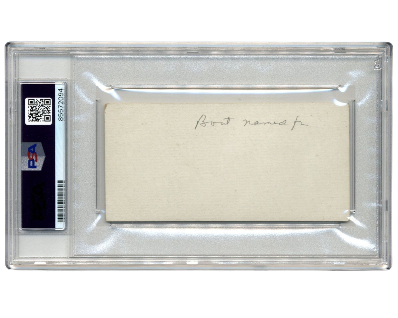 Civil War General Henry W. Slocum Signed Cut Autograph PSA Auto