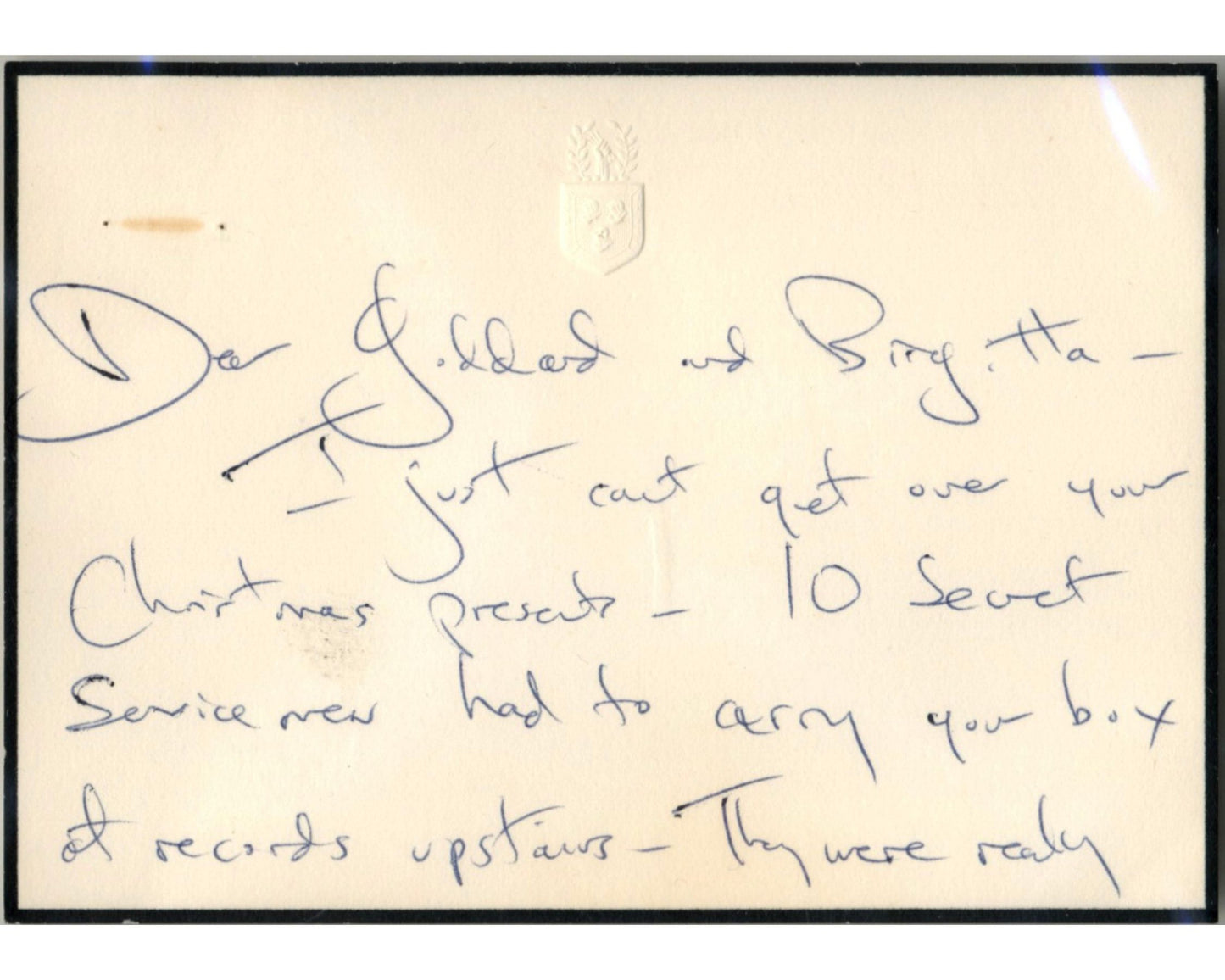 First Lady Jackie Kennedy Signed Letter on Music! JFK Mourning Stationary PSA