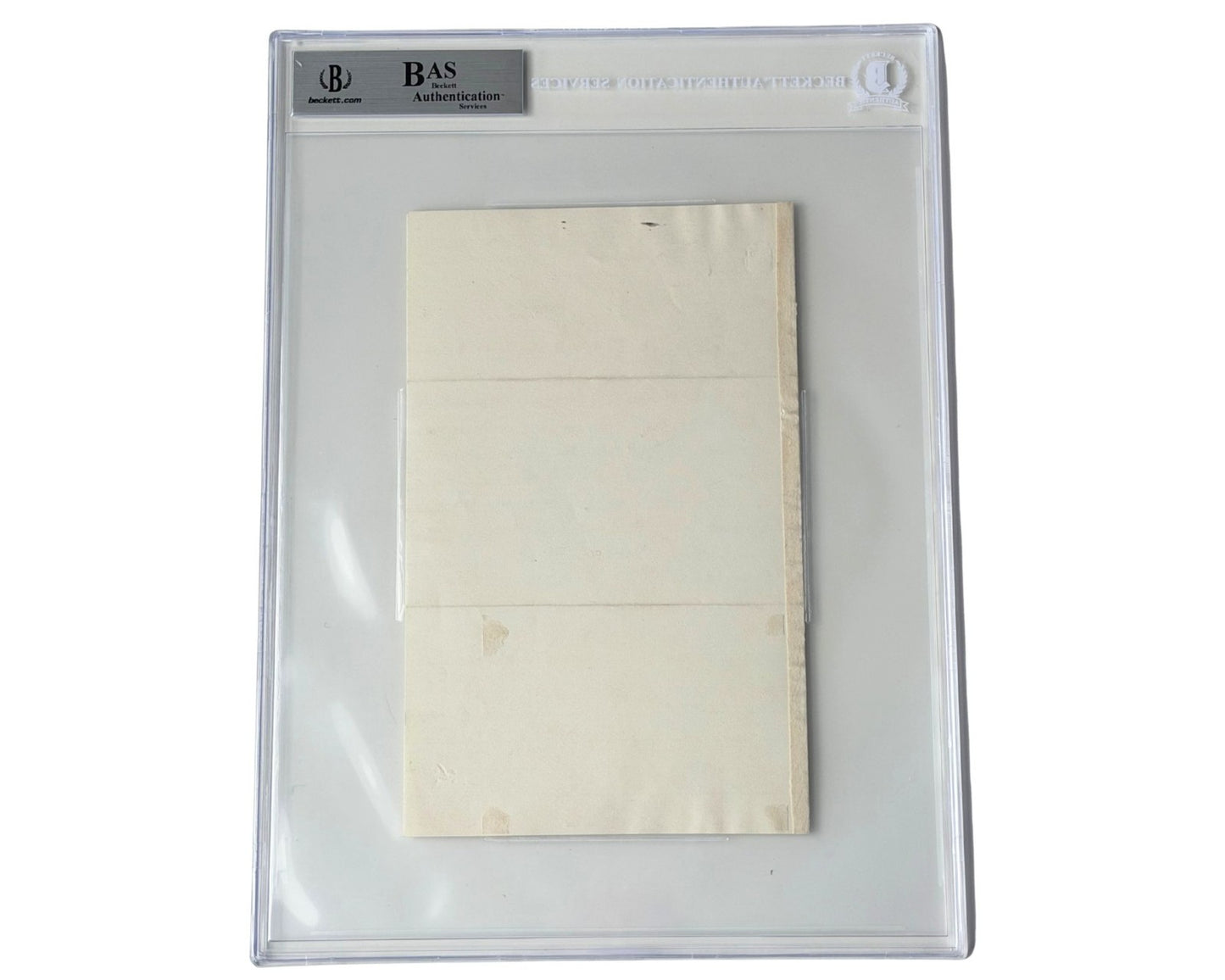 Sec. Of War Edwin Stanton Signed Letter on Service During "Recent Rebellion" BAS