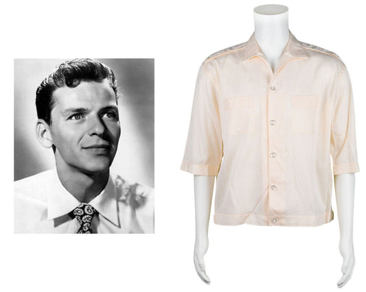 FRANK SINATRA Personally Owned Dress Shirt Ex. RR, Goldberg & Sinatra Manager