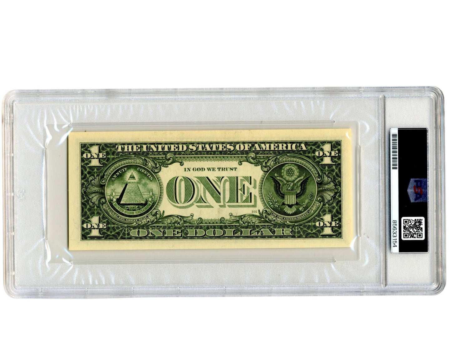 Apollo's Last Moonwalker Gene Cernan Signed Currency $1 Dollar Bill PSA Auto