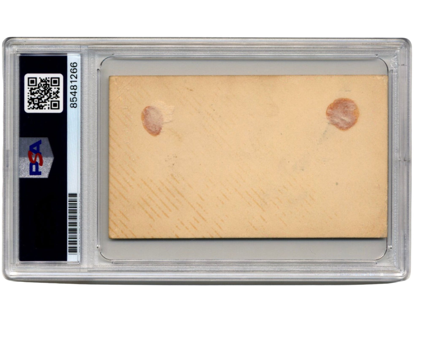 Fireside Poet Oliver Wendell Holmes Sr. Signed Cut PSA 8 Auto