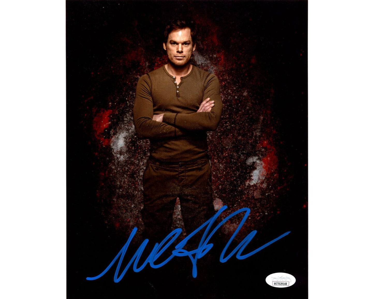 Michael C. Hall "Dexter" Signed 8x10 Photo JSA Authentic Auto