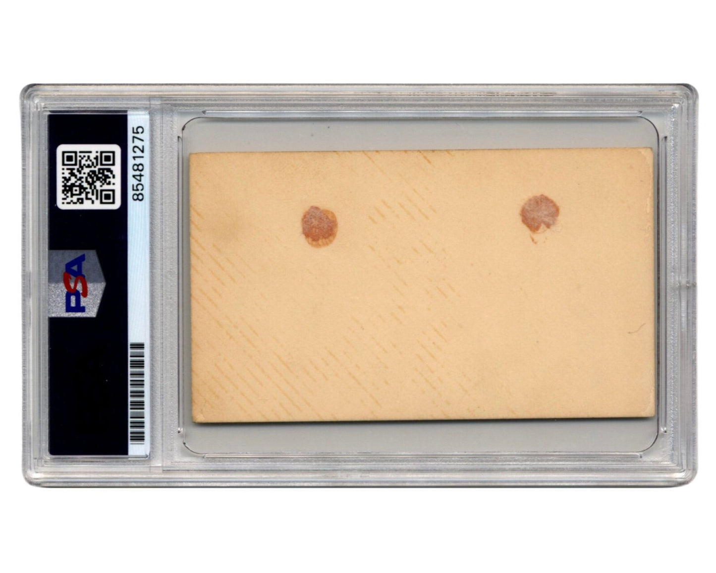 Lincoln's Sec. Of Treasury Hugh McCulloch Signed Cut PSA Mint 9 Autograph
