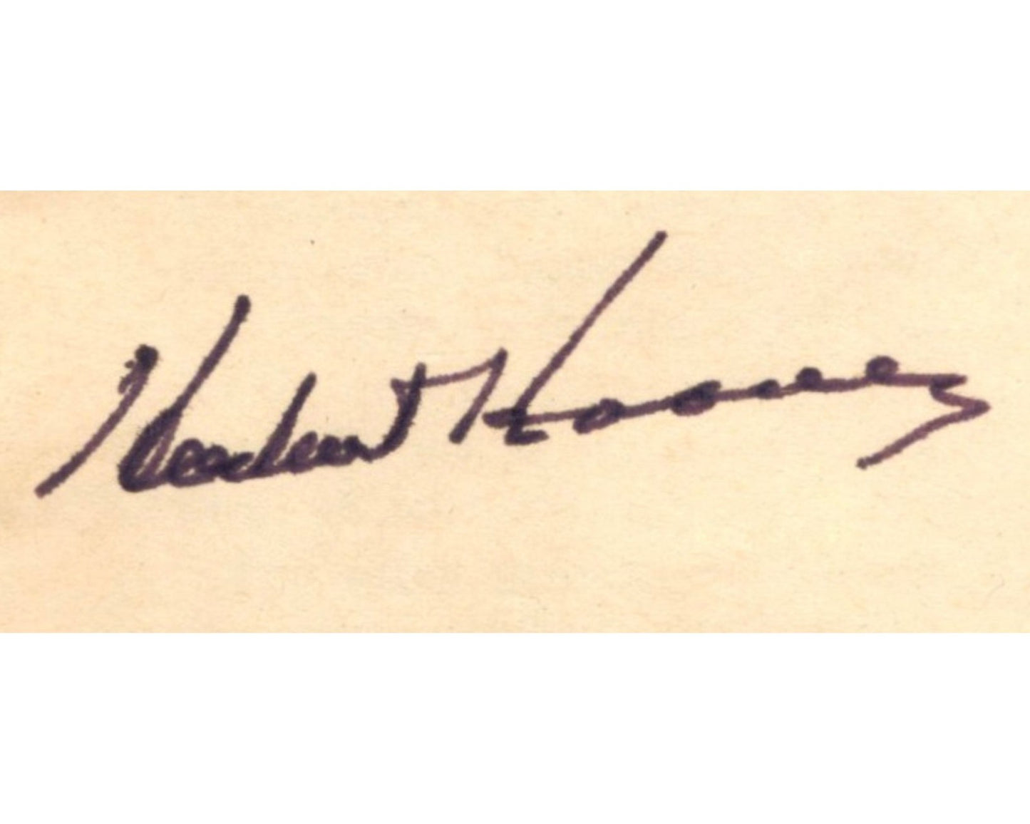 President Herbert Hoover Signed PA Independence Hall Speech Pamphlet PSA Auto
