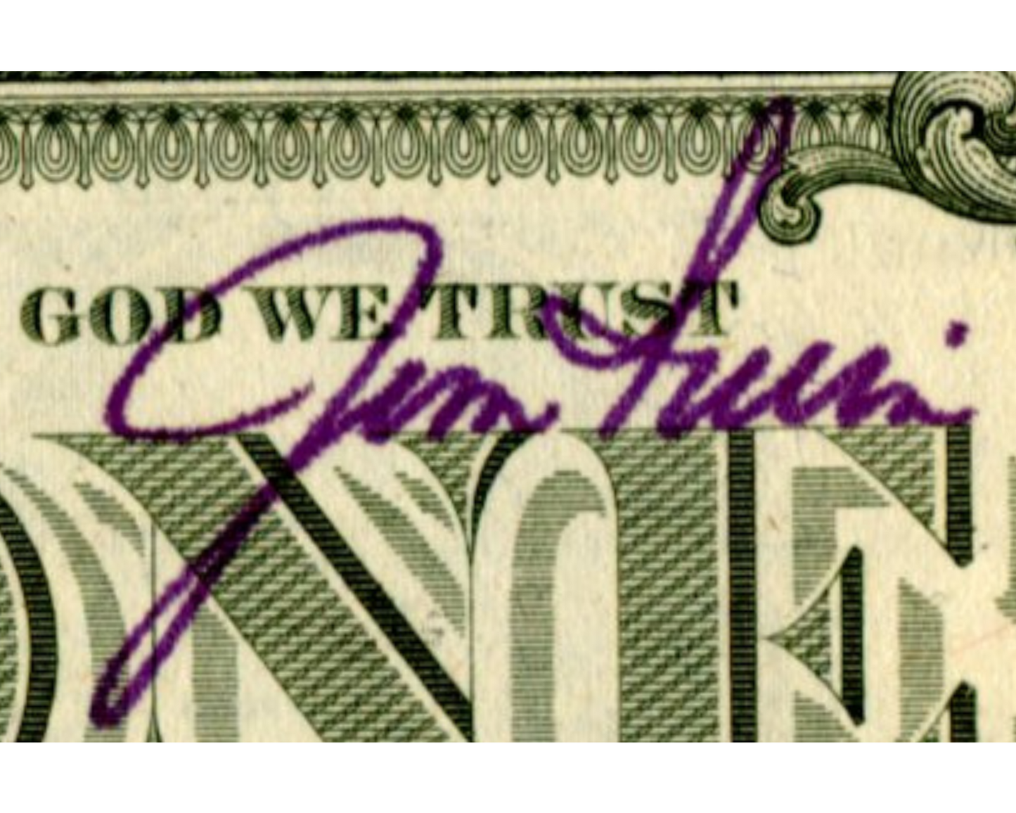 Apollo 15 Moonwalker Jim Irwin Signed Currency $1 Dollar Bill PSA Auto