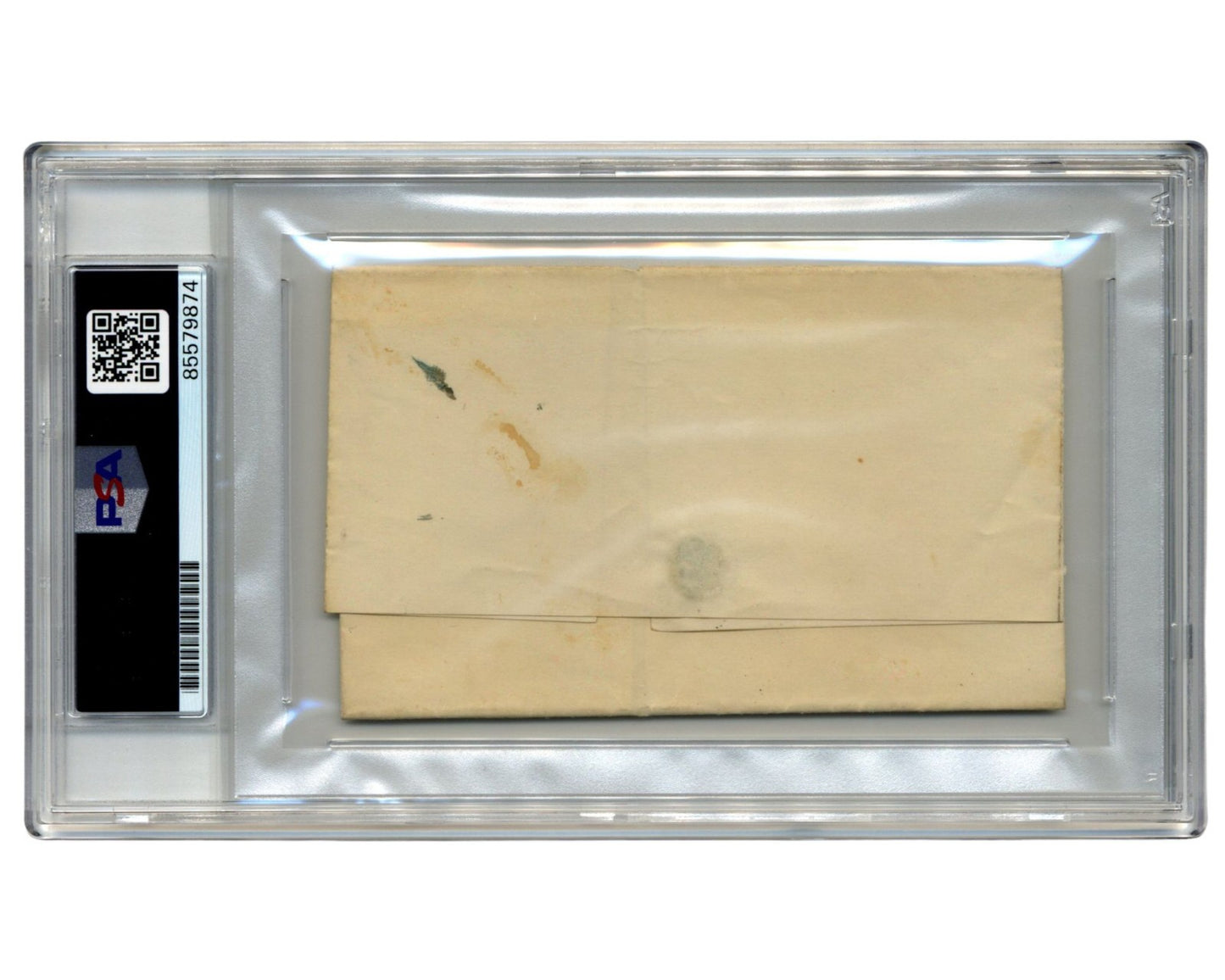 President Franklin Pierce Signed Address Envelope PSA Auto Rare Pres. Signature