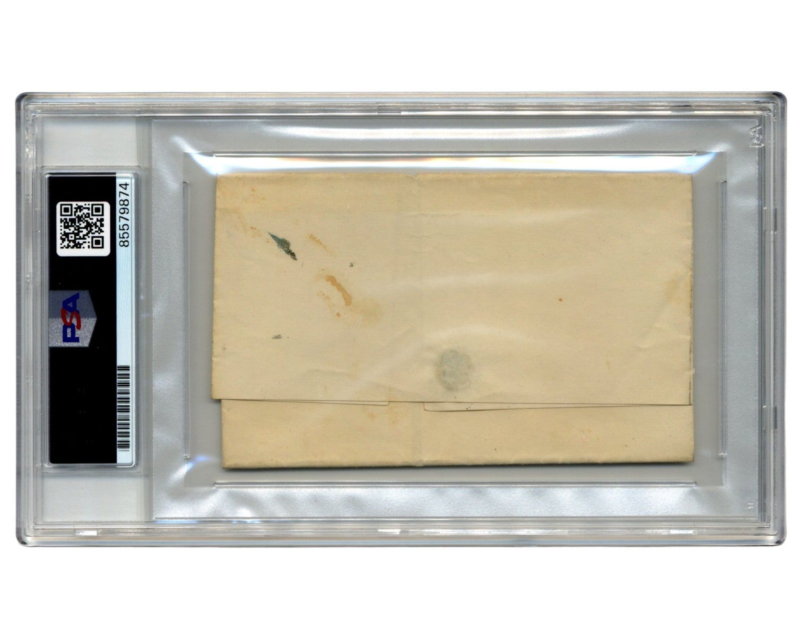 President Franklin Pierce Signed Address Envelope PSA Auto Rare Pres. Signature