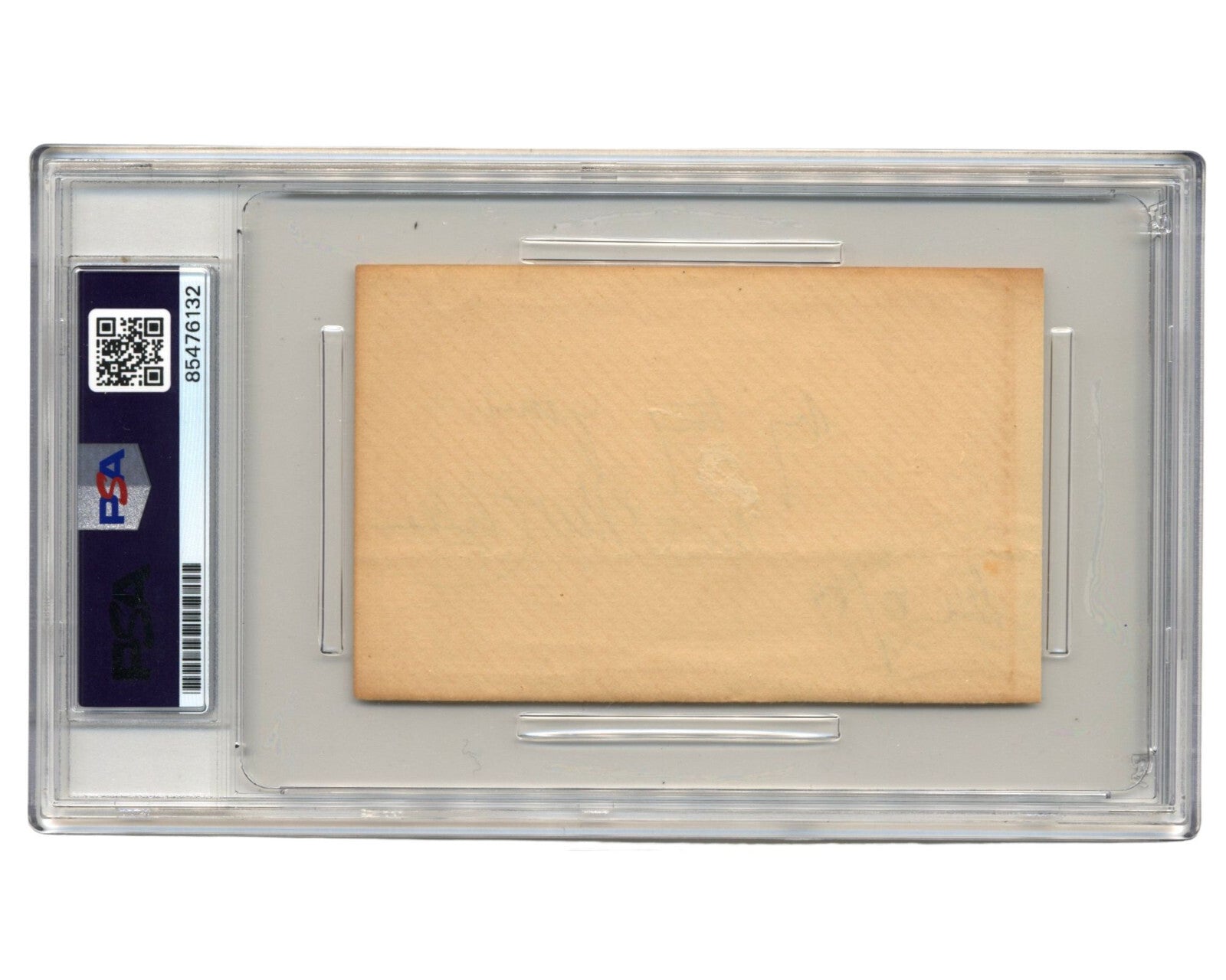Union General GEORGE B. McCLELLAN Signed Cut PSA 8 - He Ran Against Lincoln!