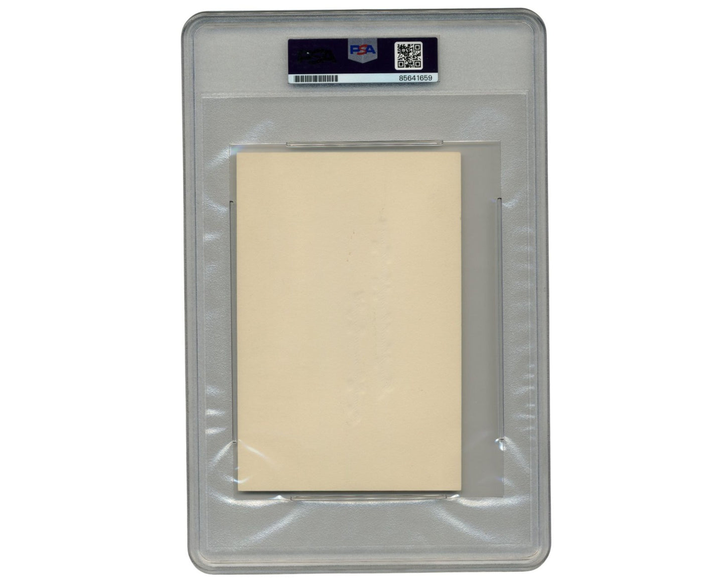 President Harry Truman and Bess Truman Signed Card PSA Auto