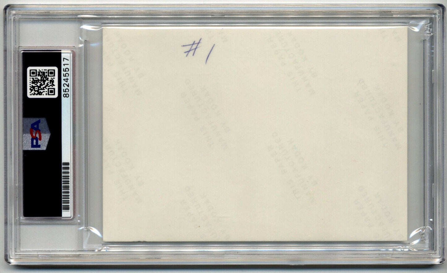 Richard Nixon Signed Original Navy Photo! Fantastic & Rare Example! PSA Mint 9