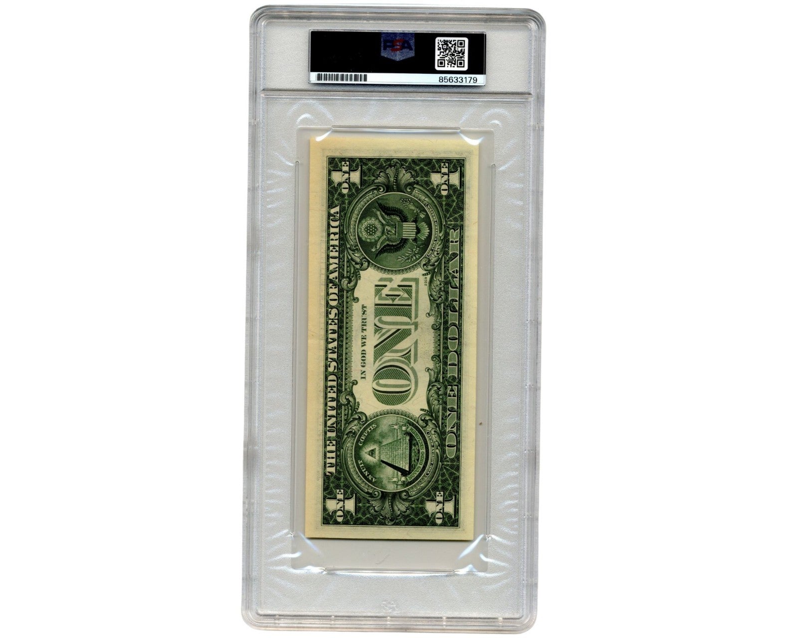Apollo 9 Astronaut Rusty Schweickart Signed Currency $1 Dollar Bill PSA Auto