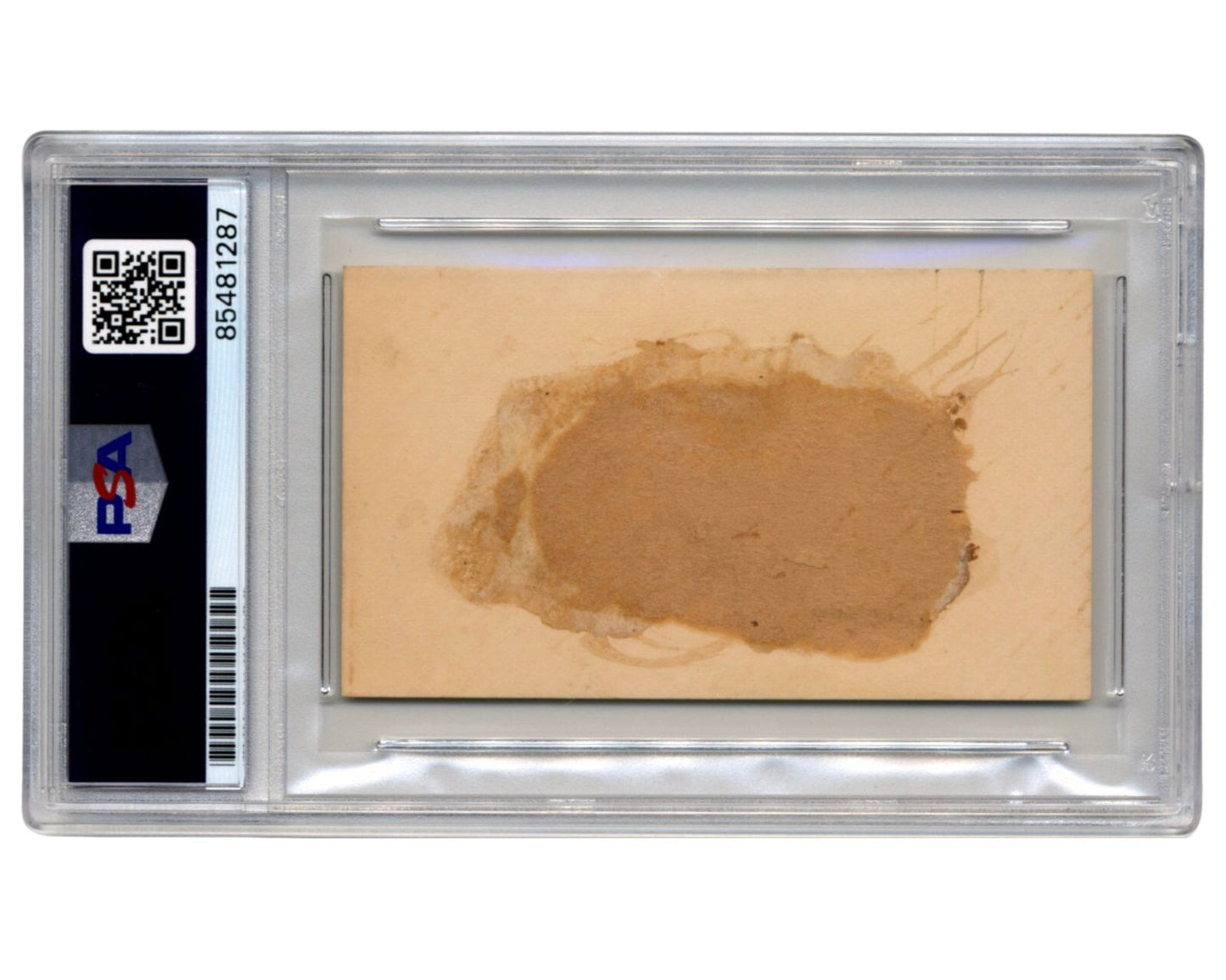 Supreme Court Justice & Confederate Lucius Q. C. Lamar Signed Cut PSA Mint 9