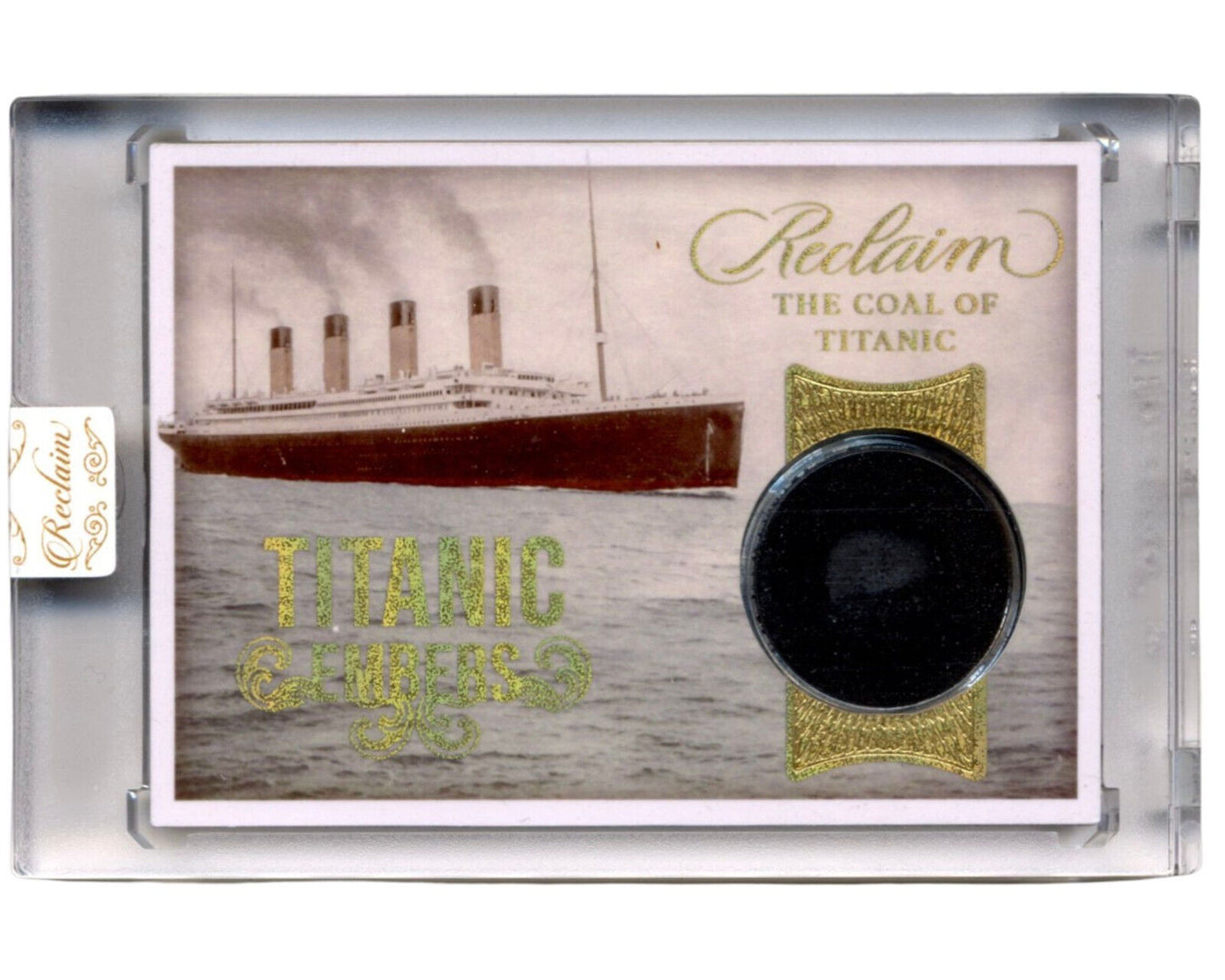 Titanic Anthracite Recovered From Shipwreck During 1994 Expedition - by Reclaim