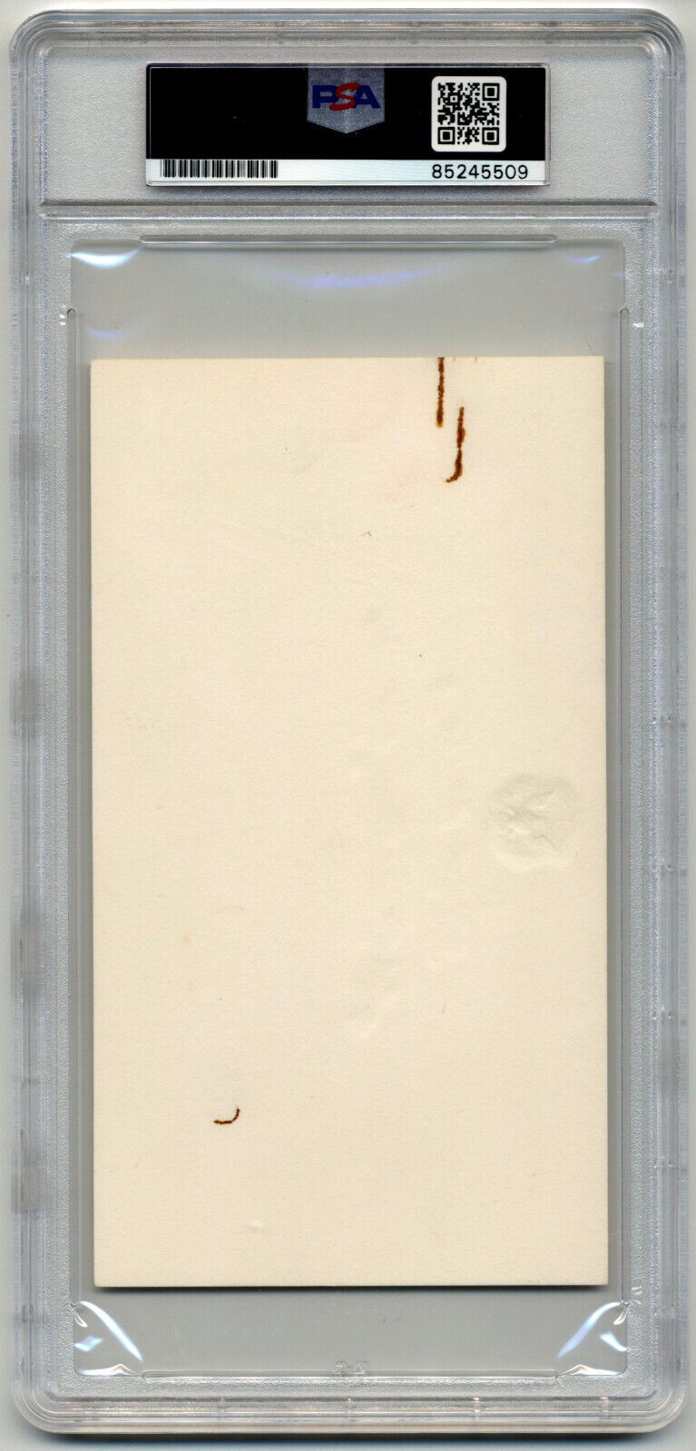 President George H. W. Bush Signed Vice President's White House Card PSA