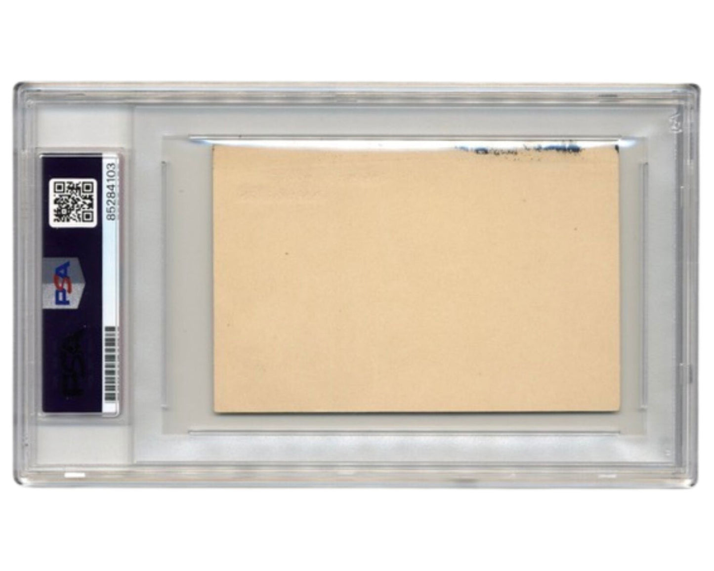 President Calvin Coolidge Signed White House Card PSA