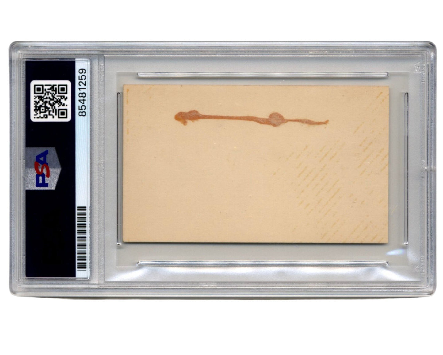 Union Civil War General Benjamin Butler Signed Cut PSA Auto