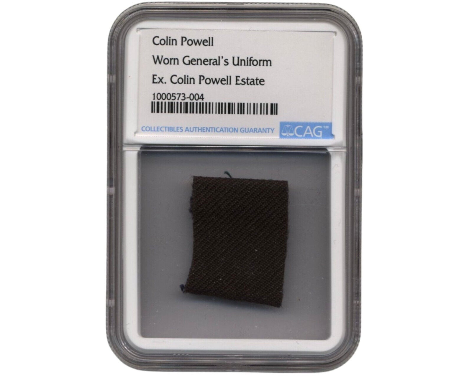 Colin Powell's Worn General Uniform. CAG. Ex. Colin Powell Estate