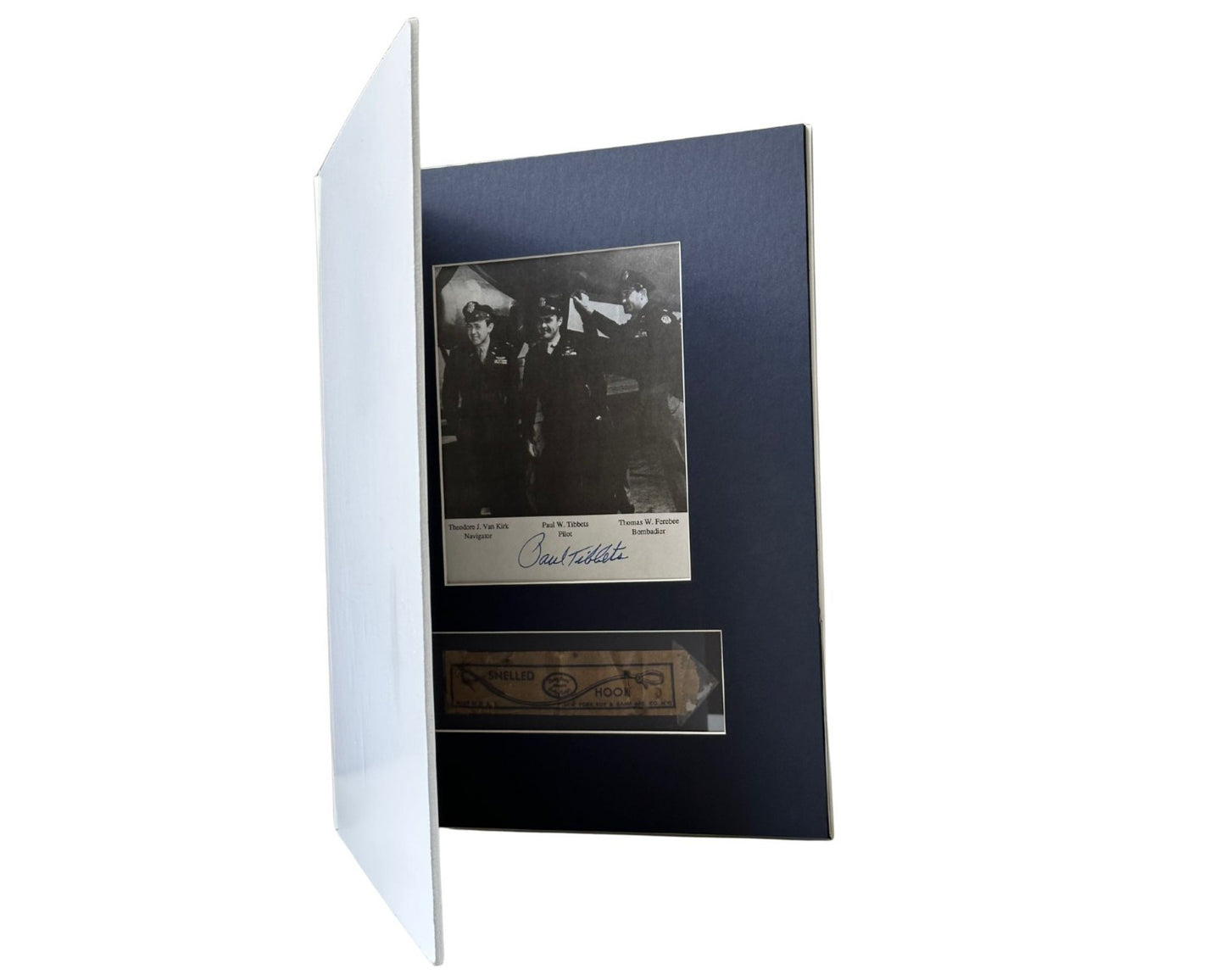 Enola Gay / Hiroshima Flown Emergency Survival Kit, Signed Photo Ex George Caron