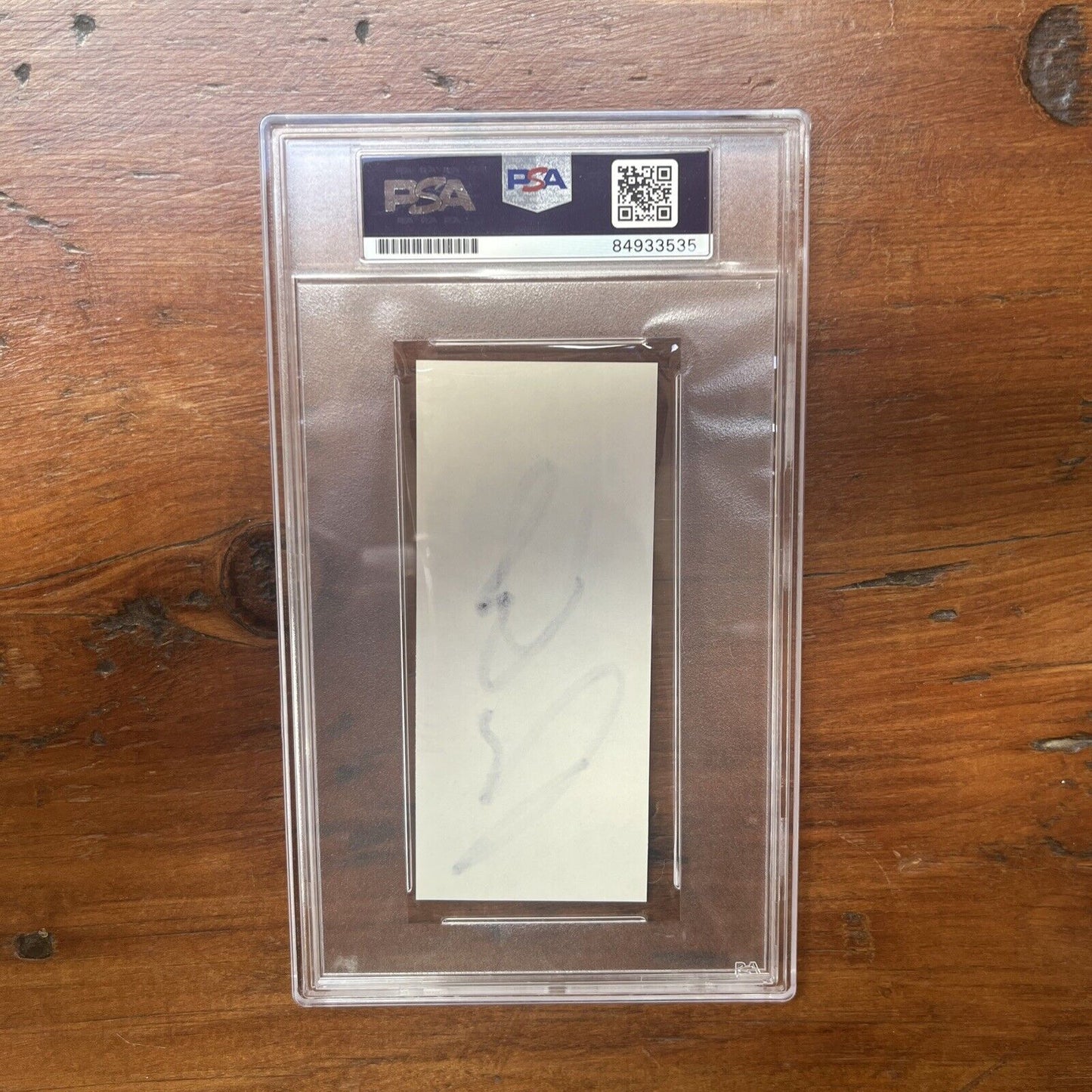 Governor Ron DeSantis Signed Bold Cut PSA Autograph