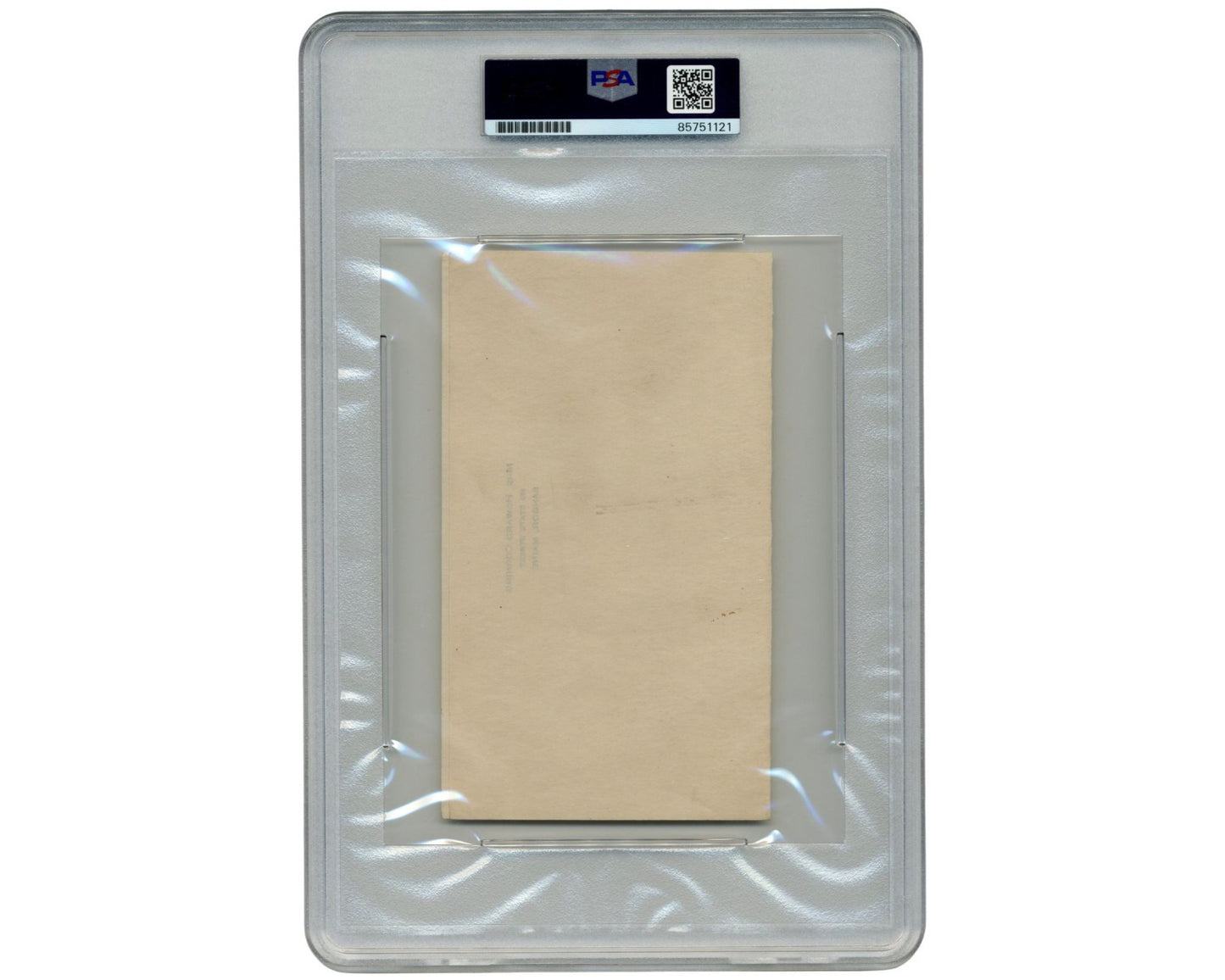 President Herbert Hoover Unique Twice Signed Cut Autograph PSA Auto