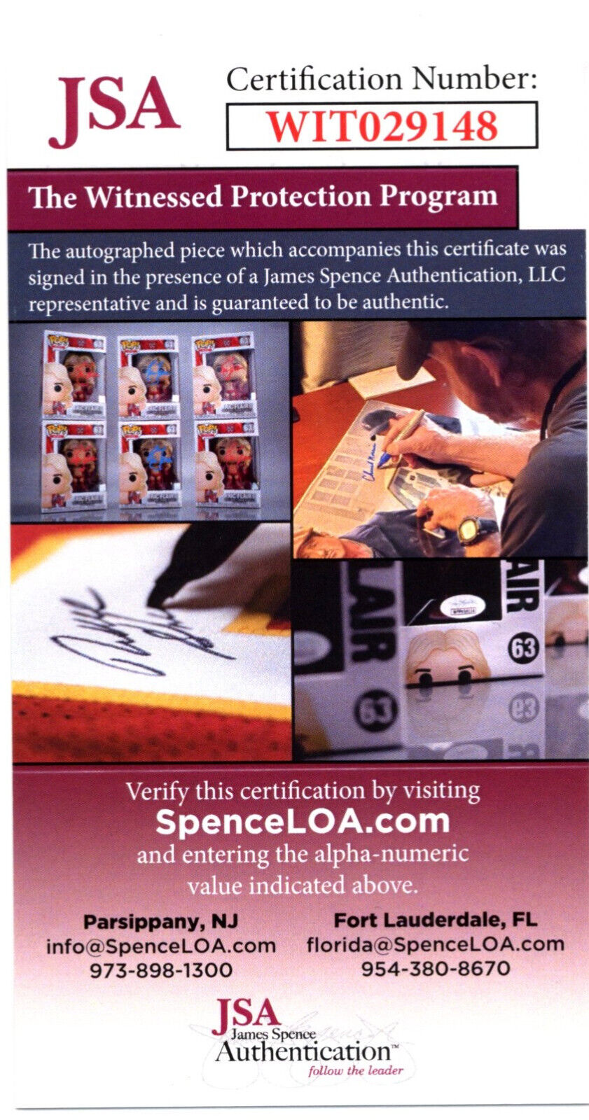 Michael C. Hall "Dexter" Signed 8x10 Photo JSA Authentic Auto