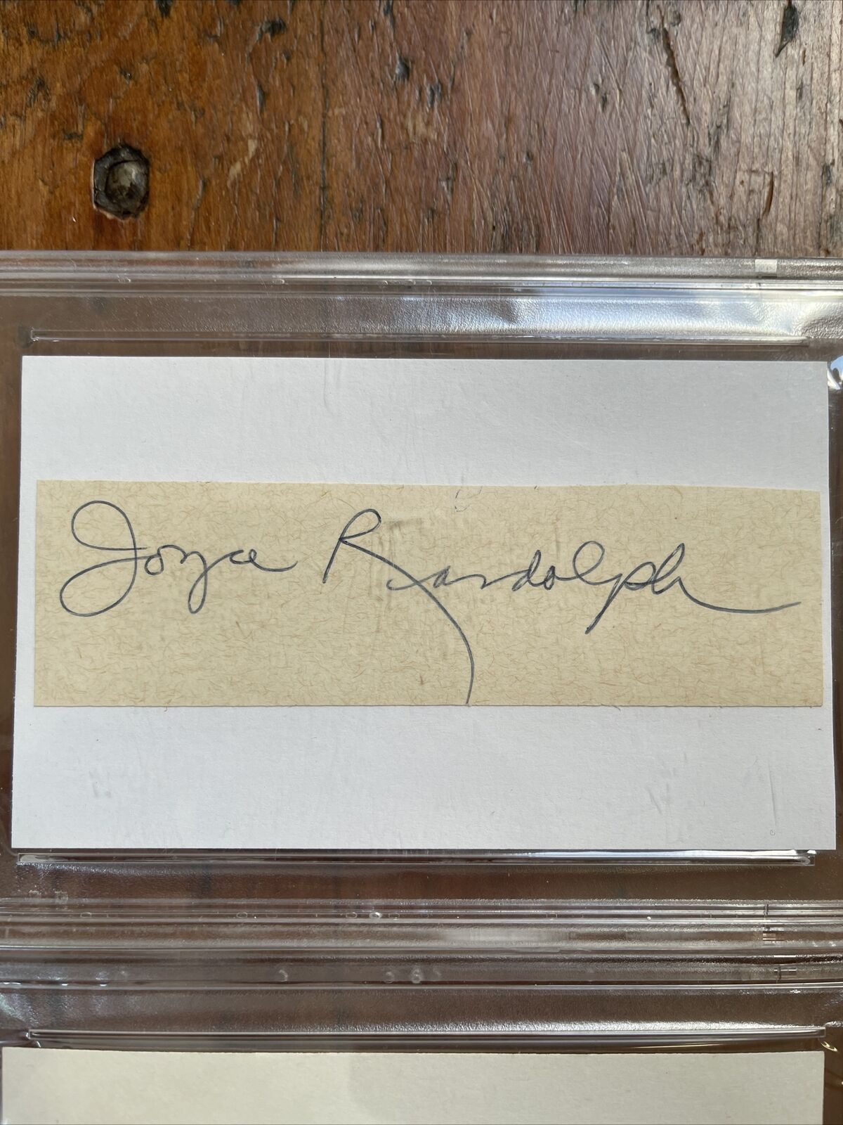 Lot (2) Art Carney & Joyce Randolph Signed Auto PSA The Honeymooners