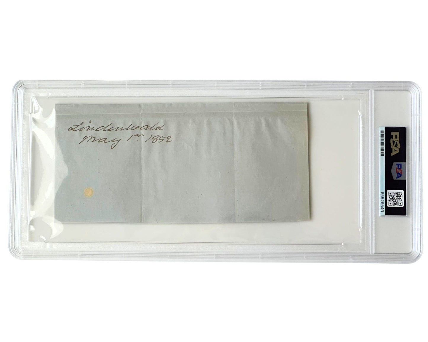 President Martin Van Buren Signed Handwritten Letter on Speaker of House! PSA