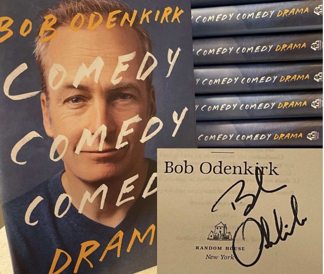 Bob Odenkirk Signed “Comedy Comedy Comedy Drama” Breaking Bad, Better Call Saul