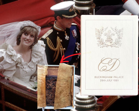 🍰 A Slice of Royal History: The 1981 Wedding Cake of Prince Charles and Princess Diana