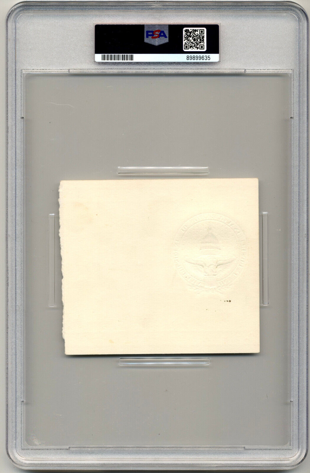 1961 President John F. Kennedy Inaugural Ball Ticket PSA 8 Highest Graded!