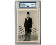 Stan Laurel "Way Out West" Signed Original Photograph PSA Gem Mint 10 Auto