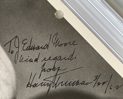 President HARRY TRUMAN Boldly Signed Photograph - Gorgeous Example PSA Auto