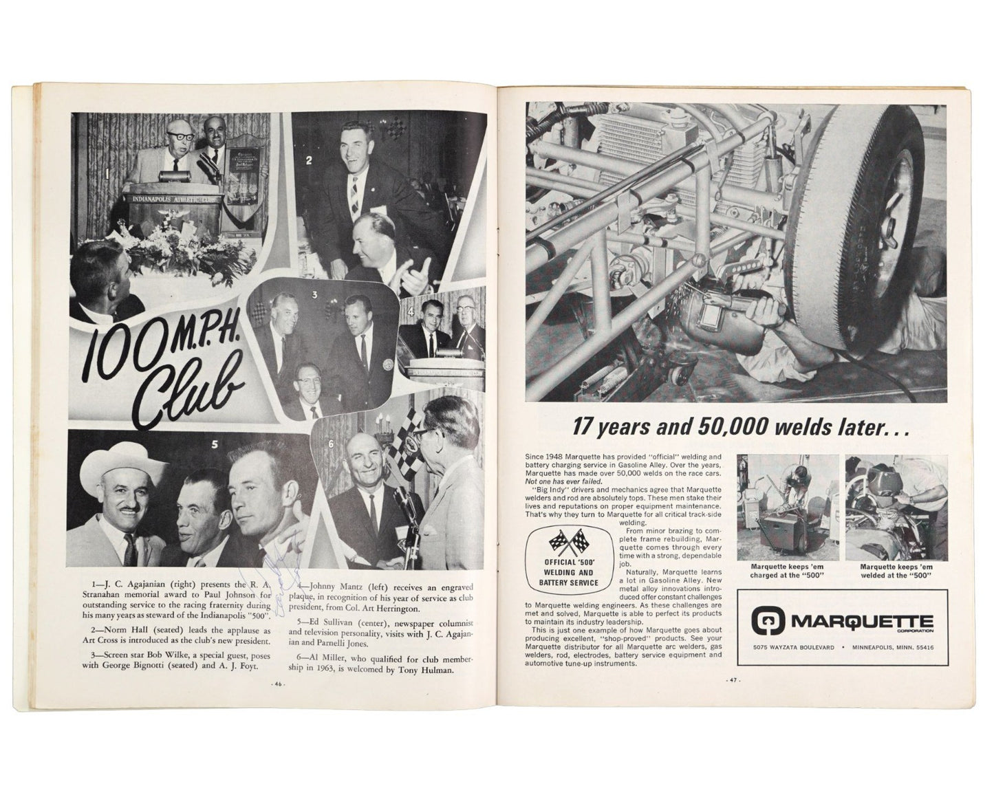 Apollo Astronaut Gus Grissom Signed Indy Program w/ Andretti & 12 Signatures JSA