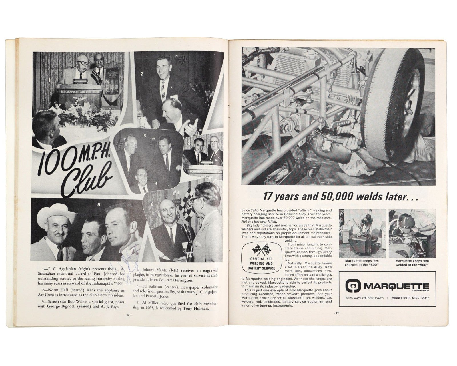 Apollo Astronaut Gus Grissom Signed Indy Program w/ Andretti & 12 Signatures JSA