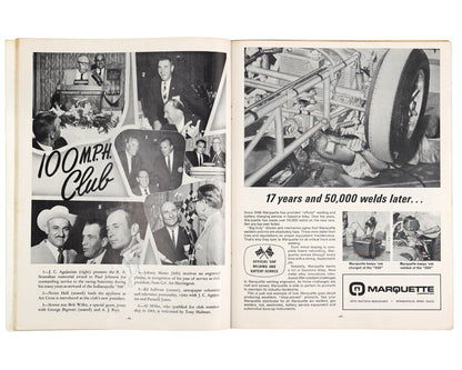 Apollo Astronaut Gus Grissom Signed Indy Program w/ Andretti & 12 Signatures JSA