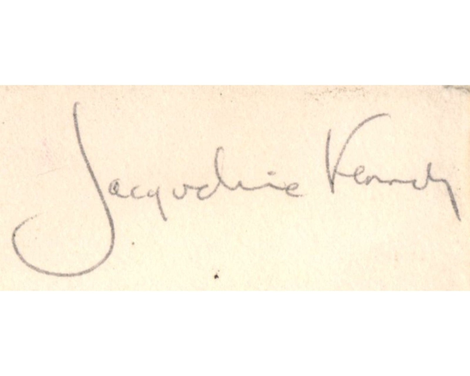 First Lady Jacqueline "Jackie" Kennedy Signed "Camelot Themed" Free Frank PSA