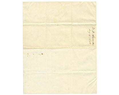 Lincoln's Sec. of State WILLIAM H. SEWARD 2x Signed Introduction Letter BAS