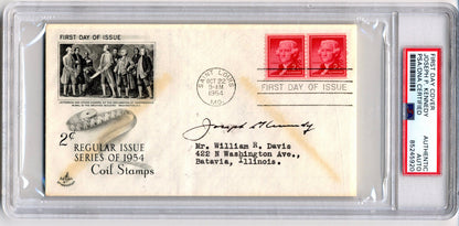 Joseph Kennedy Signed FDC PSA Auto, JFK's Father!