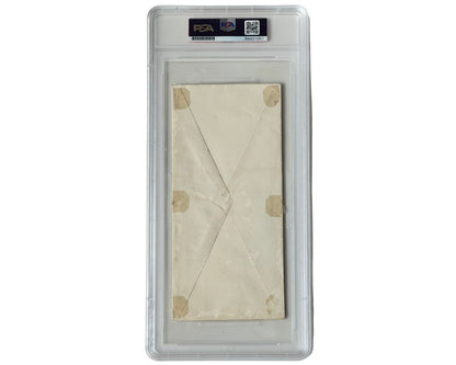 Civil War Key Confederate Adj. General Samuel Cooper Signed Envelope PSA Auto