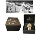 Willie Mays Personal Mercedes-Benz Watch with Autographed Box Ex. Mays Estate